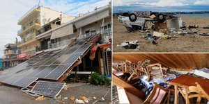 Η κακοκαιρία στη Χαλκιδική άφησε πίσω της νεκρούς και καταστροφές