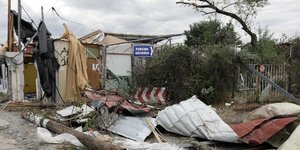 Εικόνες καταστροφής στη Χαλκιδική μετά την κακοκαιρία της 10ης Ιουλίου