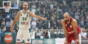 Νικ Καλάθης και Βασίλης Σπανούλης