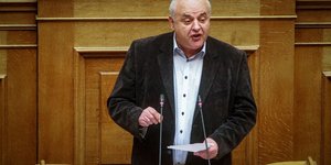 Ο βουλευτής του ΚΚΕ, Νίκος Καραθανασόπουλος