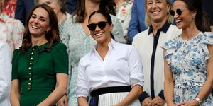 Άλλη μια κοινή εμφάνιση για τις Κέιτ Μίντλετον και Μέγκαν Μαρκλ / Φωτογραφία: AP/Ben Curtis