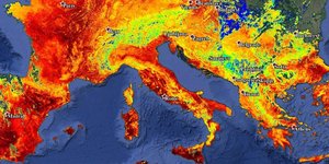 Ο χάρτης του καύσωνα που θα χτυπήσει την Ευρώπη