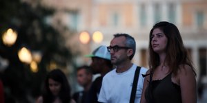 Αναστάτωση στο κέντρο της Αθήνας αμέσως μετά τον σεισμό