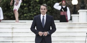 Ο πρωθυπουργός Κυριάκος Μητσοτάκης