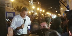 Ο Κυριάκος Μητσοτάκης στη Θεσσαλονίκη