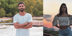 Ο Γιώργος Λέντζας και η Χριστίνα Στεφανίδη