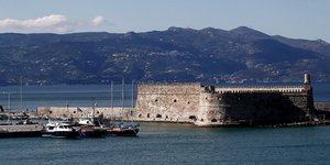 Το λιμάνι στο Ηράκλειο Κρήτης