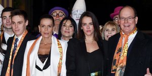 Ο Λουί Ντουκρουέ με την οικογένειά του