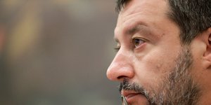 Ο πρόεδρος της Λέγκας του Βορά, Ματέο Σαλβίνι