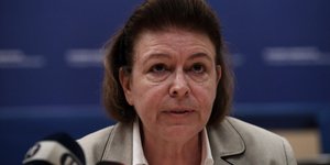 Η υπουργός Πολιτισμού και Αθλητισμού, Λίνα Μενδώνη