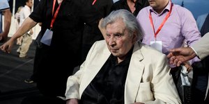 Ο Μίκης  Θεοδωράκης στη συναυλία που έδωσε τον Ιούνιο στο Καλλιμάρμαρο