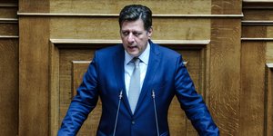 Ο αναπληρωτής υπουργός Εξωτερικών, αρμόδιος για Ευρωπαϊκά θέματα, Μιλτιάδης Βαρβιτσιώτης