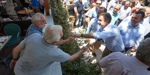 Ο Κυριάκος Μητσοτάκης στον Αλμυρό