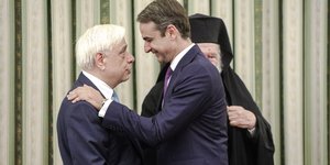 Προκόπης Παυλόπουλος και Κυριάκος Μητσοτάκης