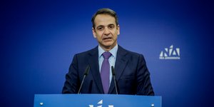 O Κυριάκος Μητσοτάκης