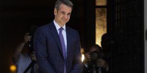 Ο πρωθυπουργός Κυριάκος Μητσοτάκης 