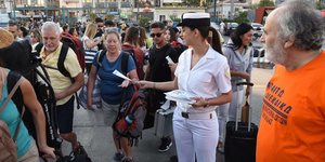 Δράση του λιμενικού στον Πειραιά