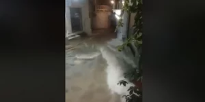Ορμητικά νερά στη Σκόπελο