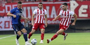 Ο Ολυμπιακός στο ματς με την Νότιγχαμ Φόρεστ