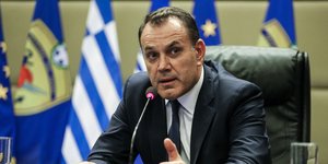 Ο υπουργός Εθνικής Αμυνας, Νίκος Παναγιωτόπουλος