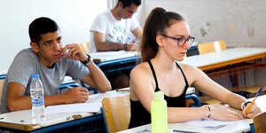Στιγμιότυπο από Επαναληπτικές Εξετάσεις των Πανελληνίων 2019