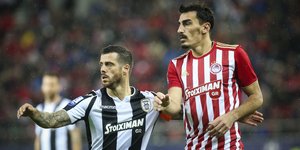 Ο Λάζαρος Χριστοδουλόπουλος με τον Αντελίνιο Βιεϊρίνια