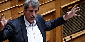 Ο βουλευτής του ΣΥΡΙΖΑ Παύλος Πολάκης