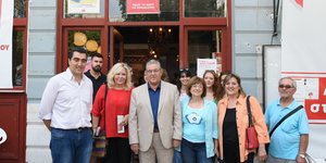 Ο Δημήτρης Κουτσούμπας στον Πειραιά