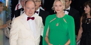 Η πριγκίπισσα Σαρλίν και ο πρίγκιπας Αλβέρτος του Μονακό