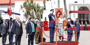 Η Λετίθια και ο Φελίπε σε εκδήλωση