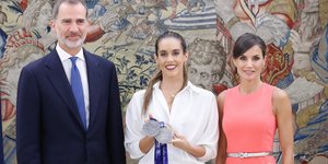 Ο βασιλιάς Φελίπε και η βασίλισσα Λετίθια