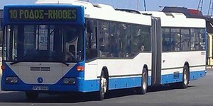 Λεωφορείο της δημοτικής συγκοινωνίας Ρόδου