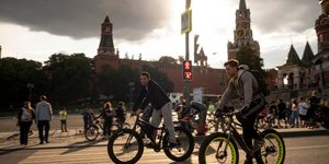 Εικόνες καθημερινότητας από την πρωτεύουσα της Ρωσίας, τη Μόσχα