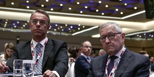 Χρήστος Σταϊκούρας και Κλάους Ρέγκλινγκ