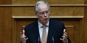 Ο Κώστας Τασούλας, ο οποίος αναμένεται να εκλεγεί πρόεδρος της Βουλής