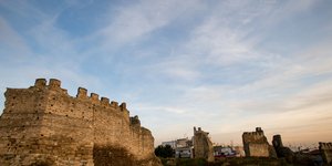 Θεσσαλονίκη, άποψη των τειχών της πόλης