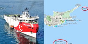 Το ερευνητικό σκάφος της Τουρκίας Oruc Reis