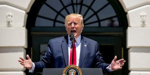 Ο Αμερικανός πρόεδρος, Ντόναλντ Τραμπ