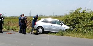 Τροχαίο δυστύχημα στην παλιά εθνική οδό Θεσσαλονίκης - Βέροιας