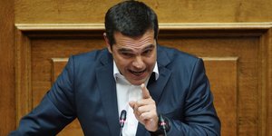 Ο Αλέξης Τσίπρας στην δευτερολογία του κατά τις προγραμματικές δηλώσεις της κυβέρνησης Μητσοτάκη