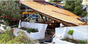 Καταστροφές από την θεομηνία στην Χαλκιδική με 7 νεκρούς