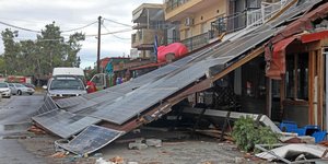 Στέγη κατέρρευσε στη Χαλκιδική
