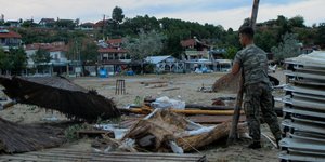 Επί ποδός και ο στρατός για να συνδράμει στη Χαλκιδική