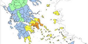 χάρτης επικινδυνότητας πυρκαγιάς