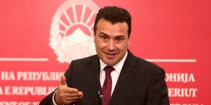 Ο πρωθυπουργός της Βόρειας Μακεδονίας Ζόραν Ζάεφ