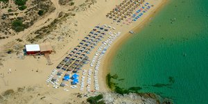 Μπάνιο στους Αμμολοφους Καβάλας