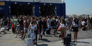Κίνηση στο λιμάνι