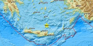 Σεισμός μεταξύ Κρήτης και Σαντορίνης