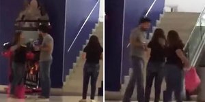 Το σκηνικό με την απατημένη σύζυγο σημειώθηκε σε εμπορικό κέντρο