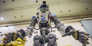 To ρωσικό ανθρωποειδές ρομπότ Fedor 